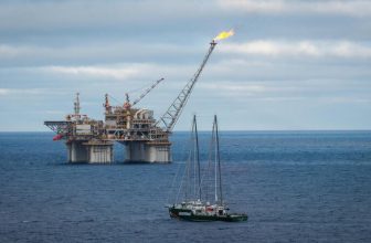 Greenpeace activists occupy Woodside gas project to save Scott Reef