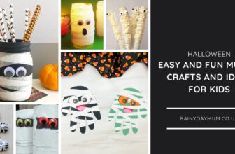 Easy Halloween Mummy Crafts for Kids