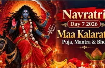 Navratri Day 7 2026: Maa Kalaratri Puja, Mantra & Bhog