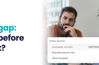 AI visibility gap: What happens before the website visit? – Analytics Platform