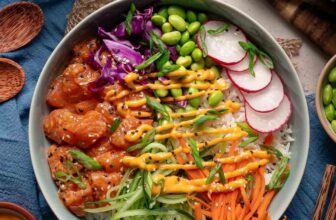Salmon Poke Bowl Recipe (Wild or Farm-Raised, Here’s How to Do It Right)
