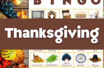 200 Thanksgiving Bingo For Adults Printable PDF