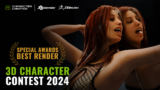 Winner Select: 3D Recreation of Dua Lipa “Houdini” using CC & Keentools Facebuilder
