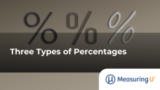 Three Types of Percentages – MeasuringU