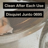 Clean After Each Use – Disquiet