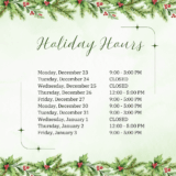 AMI’s 2024 – 2025 Holiday Hours
