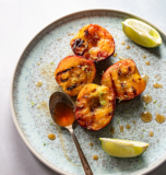 Grilled Maple Lime Peaches – Teeny Tiny Kitchen