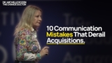 10 Communication Mistakes That Derail Mergers