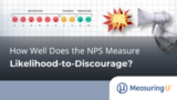 How Well Does the Net Promoter Score Measure Likelihood-to-Discourage? – MeasuringU