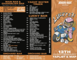 Tap List for Lucky 13