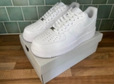 Nike Air Force 1 White Brand New With Box Size 10   – FREE NEXT DAY UK DELIVERY