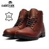 REAL LEATHER – Oaktrak Bates by Red Tape Mens Urban Ankle Fashion Military Boots