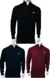 MEN’S HUGO BOSS LONG SLEEVE QUARTER ZIP JUMPER /SWEATER