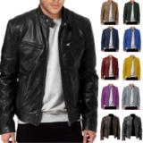 Black Varsity Jacket Wool & Real Leather sleeves Letterman Bomber College