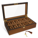 Luxury Watch Box Watch Case Watch Display Storage Box 6/10/12 Grids Gift For Men