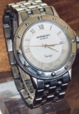 RAYMOND WEIL TANGO 5560 Silver Roman Numerals+Hands White 36mmDial Chrome Finish