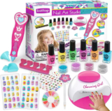 LemonDream Kids Nail Polish Sets,Gifts for Girls Nail Varnish Sets,Nail Art Kit