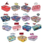 Favourite Kids Character 3 Compartment Sandwich Lunch Box School Licenced Item