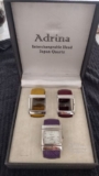 Adrina Interchangeable Head Ladies Watch Japanese Quartz, 3 Bands & Display Case