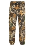 LABEL APPAREL Men’s Camouflage Fleece Joggers Hunting/Fishing Style Sizes M-5XL