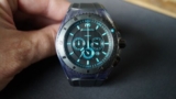 TechnoMarine Cruise Quartz Chronograph Watch case 47mm date @4.30 diver black
