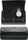 Watch Case for Men – Watch Roll Travel Case – Storage Organizer and Display – Mi