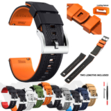Quick Release Silicone Watch Bands 18 20 22 mm Rubber Watch Strap for Men Women