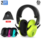 EAREST Baby Kids Ear Defenders Toddler Noise Protectors Ear Muffs Children SNR