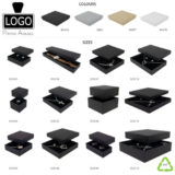 Eco-friendly Jewellery Bracelet-Pendant-Earrings Boxes (14 Sizes) Large Letter