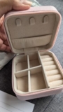 Small Portable Jewellery Box Storage Organizer Women Travel Case Accessories