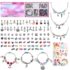 150 pcs Charm Bracelet Making Kit – DIY Craft Jewellery Kit for Kids/Teen Girls