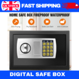 Digital Security Cash Money Box Safe Jewelry Home Safety Secure Locker Safes