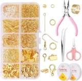 Jewellery Making Kit Findings 710Pcs and 6pcs Tools DIY Necklace Repair Tools