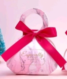 6 x Handbag Gift Boxes/ Bag Especially for You! Cardboard Bow Birthday valentine