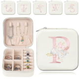 Portable Jewellery Box Organizer Travel Boxes Jewelry Ornaments Storage Case UK