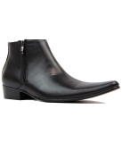 MADCAP MENS MOD RETRO 60s CHISEL TOE ZIP CHELSEA BOOTS Beatle Boots Thunderbolt