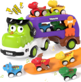 Lehoo Castle Toddler Toys, Toys for 2 Year Old Boy, Dinosaur Toys for Kids 3-5 &