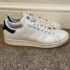ADIDAS Mens Blue & White Samba Suede Trainers UK 9.5 BRAND NEW