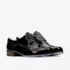 Hush Puppies School Shoes Girls Polly Black Leather Lace Up Formal UK 1 – 7