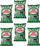 6 x Soda Crystals for Washing Machine Drains Cleaner Laundry Stain Remover 750g