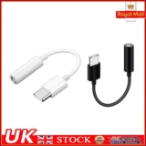 Type C Headset Adapter Portable Audio Aux Cable Adapter 10cm for Smart Phone