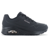 Skechers Uno – Stand On Air – Women’s Sneakers Black Sports Leisure Shoes 73690