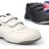 Adidas Kids Sneakers White Leather Children’s Lace Up Casual Trainers – UK 2