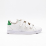 Adidas Kids Sneakers White Leather Children’s Lace Up Casual Trainers – UK 2