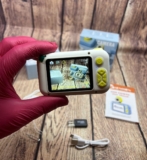 Kids Digital Camera Selfie 180°Flip Lens 2.4 In Screen Toddler Video Playback