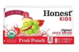 Honest Kids Organic Fruit Punch Juice Drink 8/6 Fl Oz