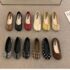 shoes girls ENRICO COVERI – 2 UK (34 EU) – ballet flats silver leather DP353