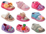 GIRLS OFFICIAL BRANDED CARTOON CHARACTER NOVELTY SLIPPERS INFANTS KIDS SIZE 5-2