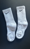 Nike Everyday Crew Cushioned Socks Small 2-5 2 Pairs Kids Junior Children Woman