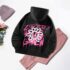 Winter Extra Long Hoodies for Women Homewear Adult Cartoon Sweatshirt Big Pocket